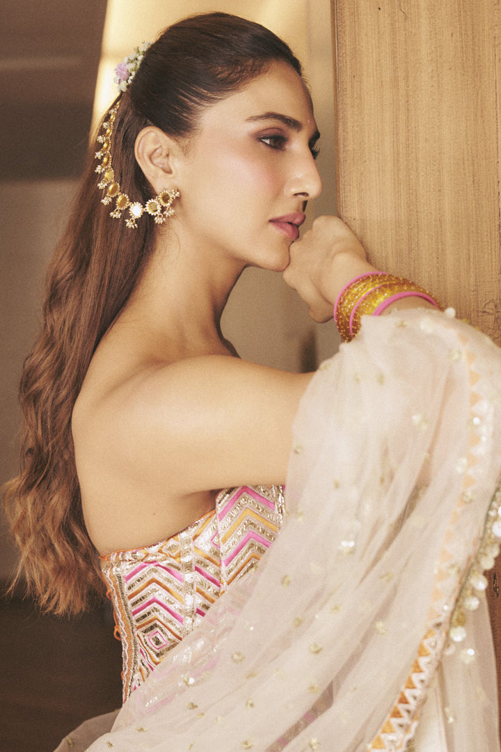 Vaani Kapoor In Ameesha Lehenga Set