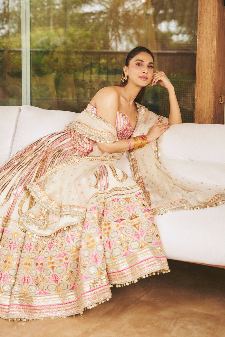Vaani Kapoor In Ameesha Lehenga Set