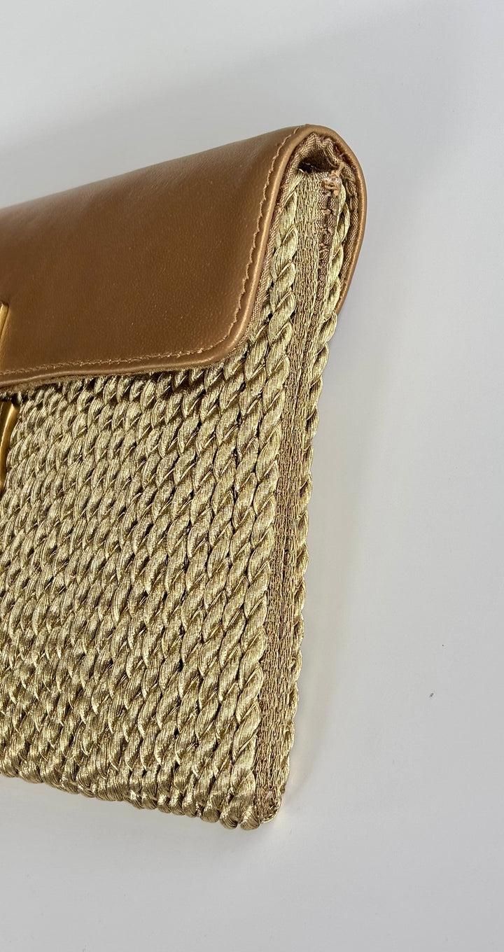 THE FILATO - LEATHER FLAP CLUTCH