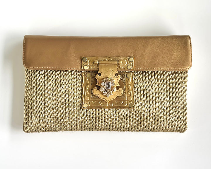 THE FILATO - LEATHER FLAP CLUTCH