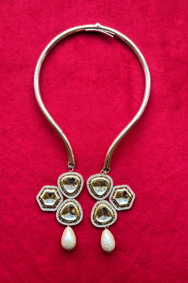 Polki Celestial Collar Necklace