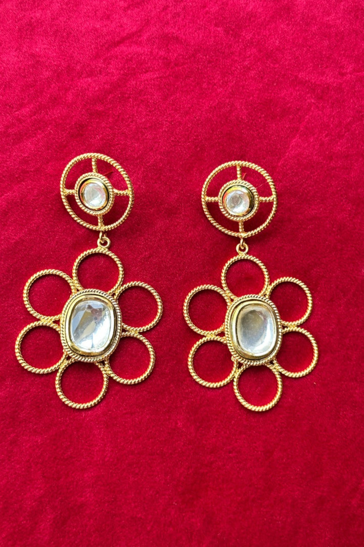 Polki Poppy Earrings