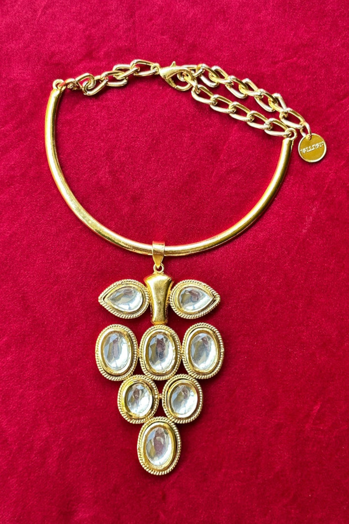 Polki Grape Necklace