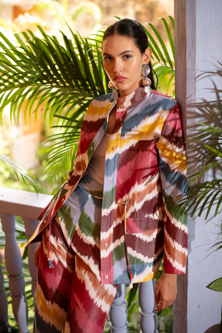 Rainbow Ikat Jacket