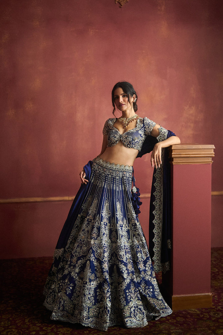 Purple Lehenga Set
