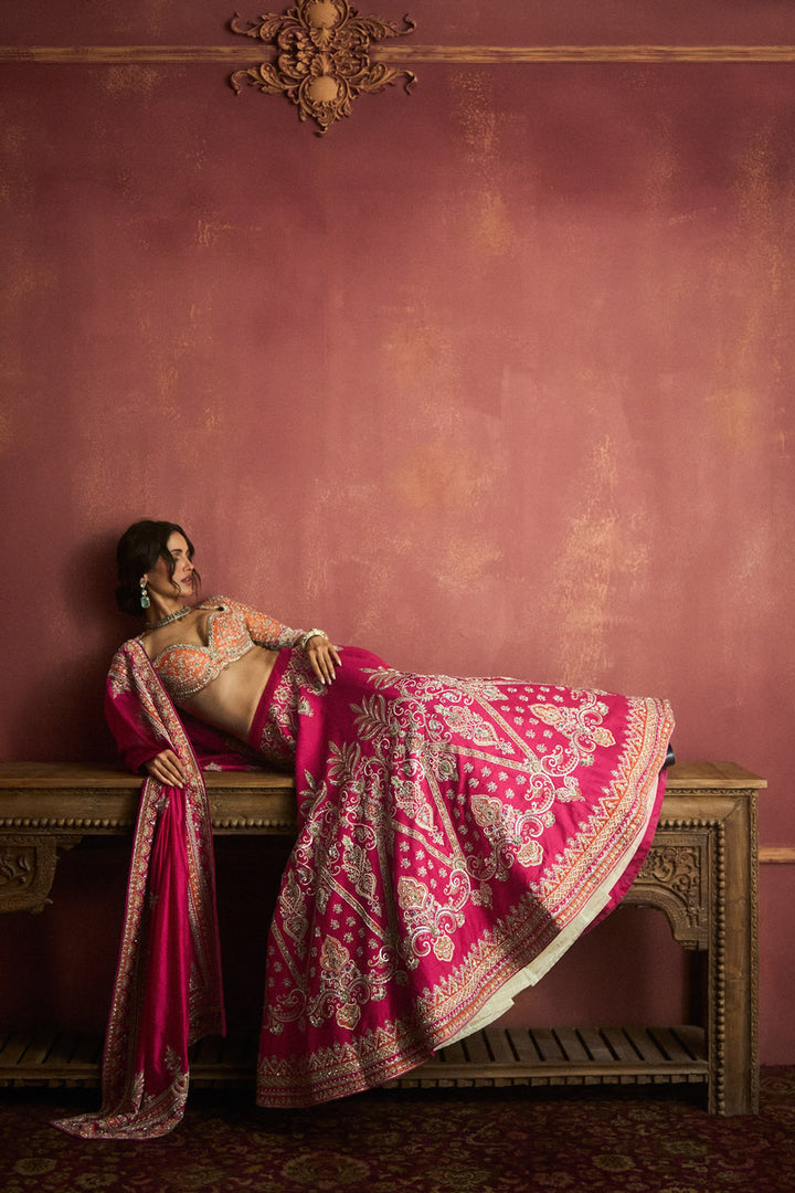 Pink Lehenga Set