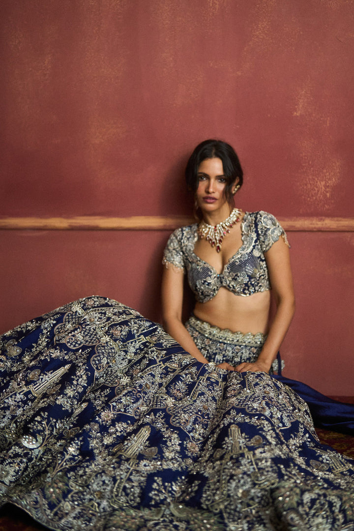 Purple Lehenga Set