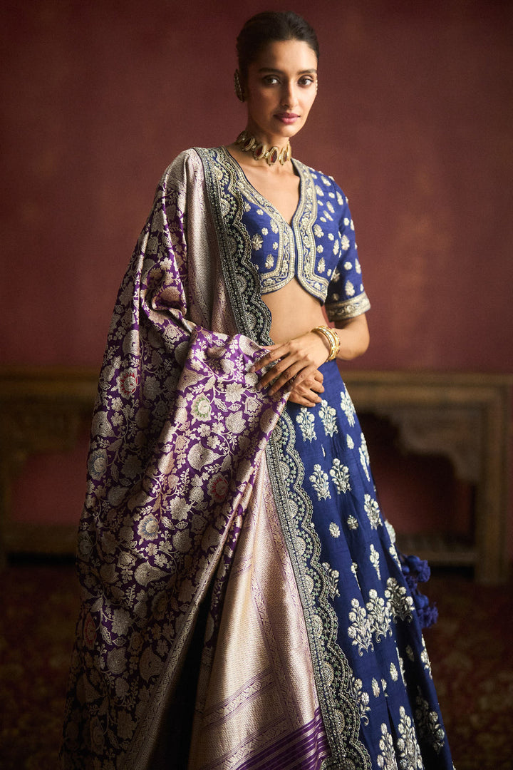 Purple Lehenga Set