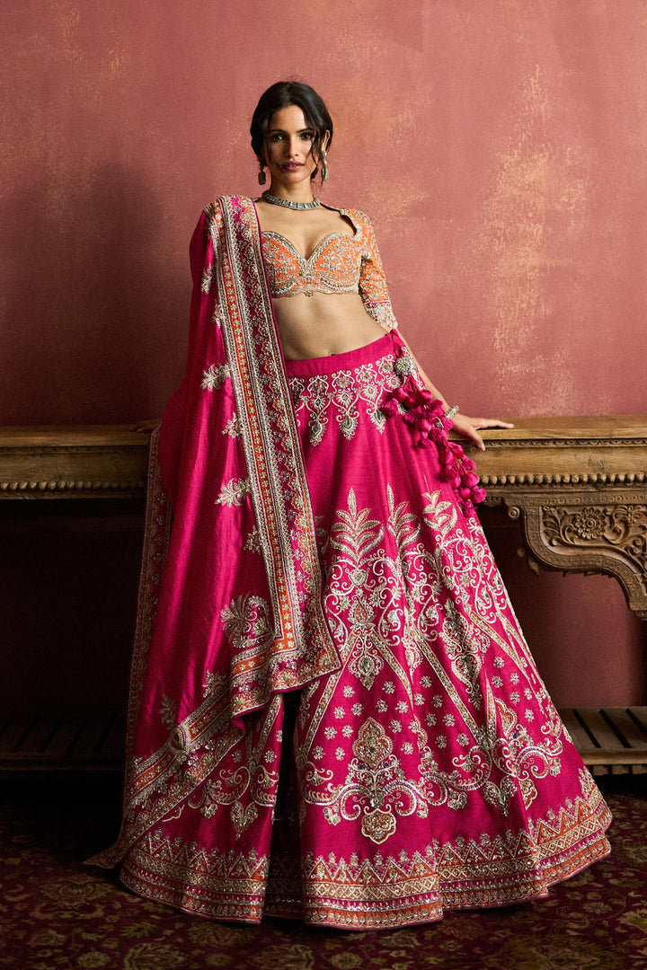 Pink Lehenga Set