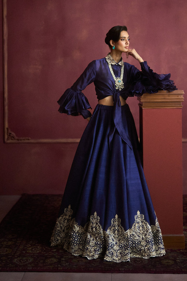 Purple Lehenga Set