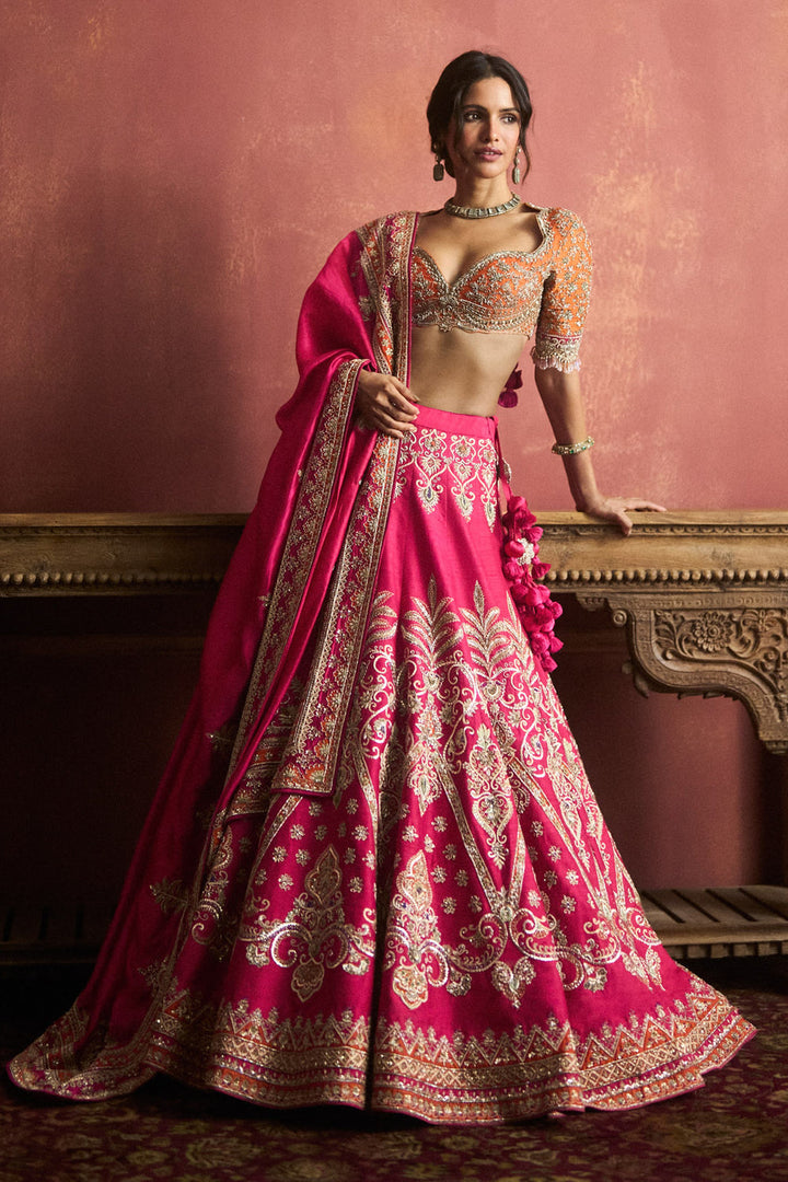 Pink Lehenga Set