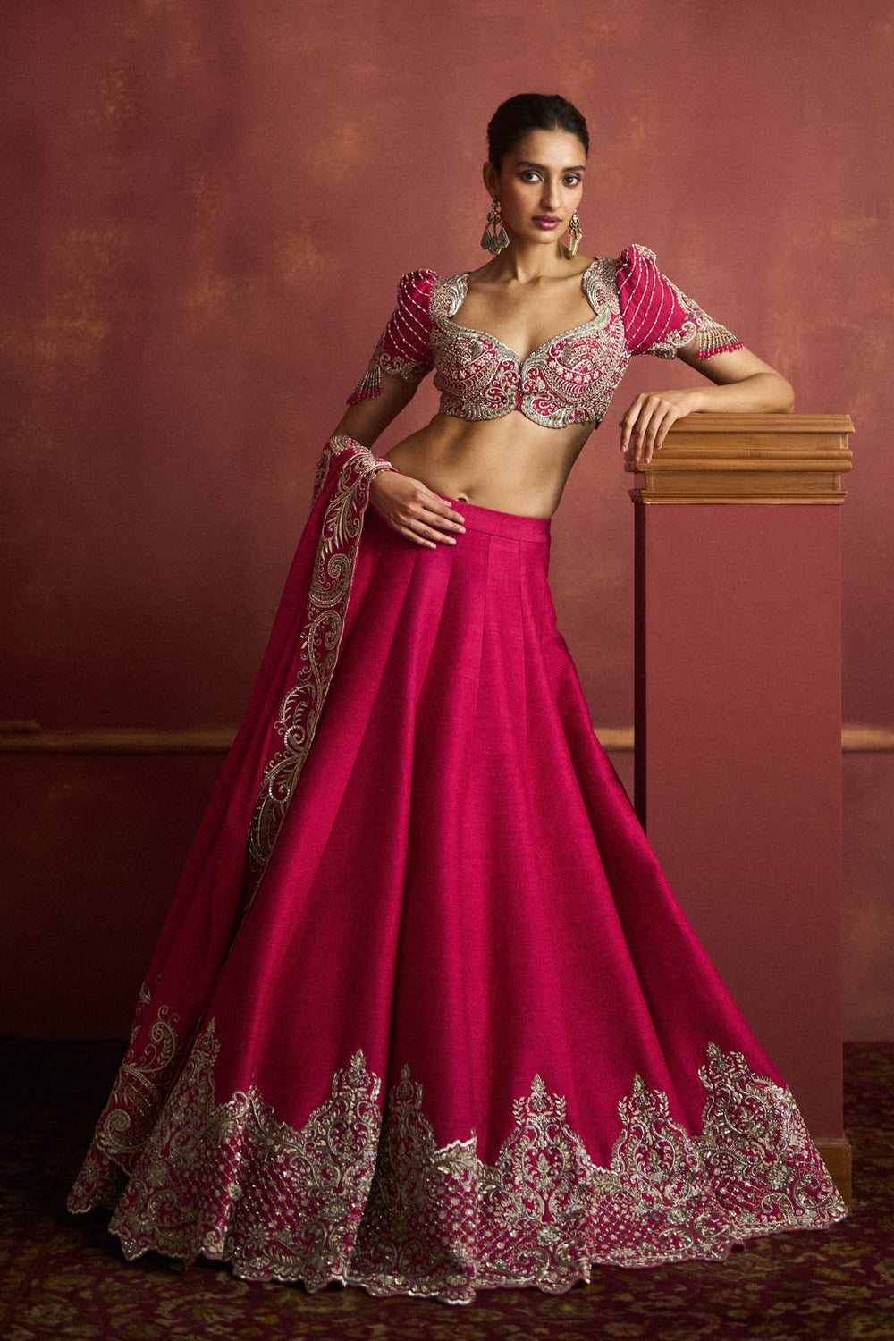 Pink Lehenga Set