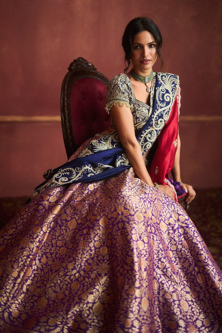 Purple Lehenga Set