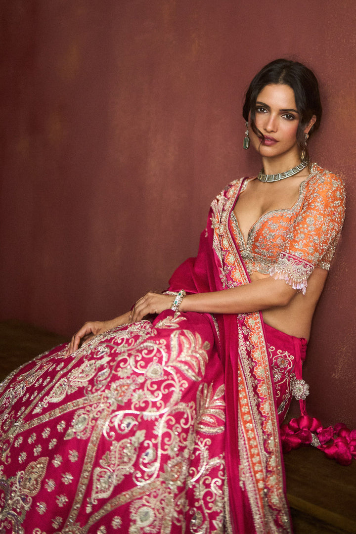 Pink Lehenga Set