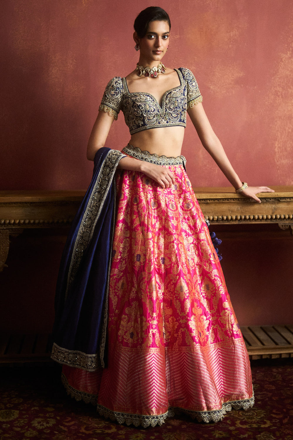 Pink Lehenga Set