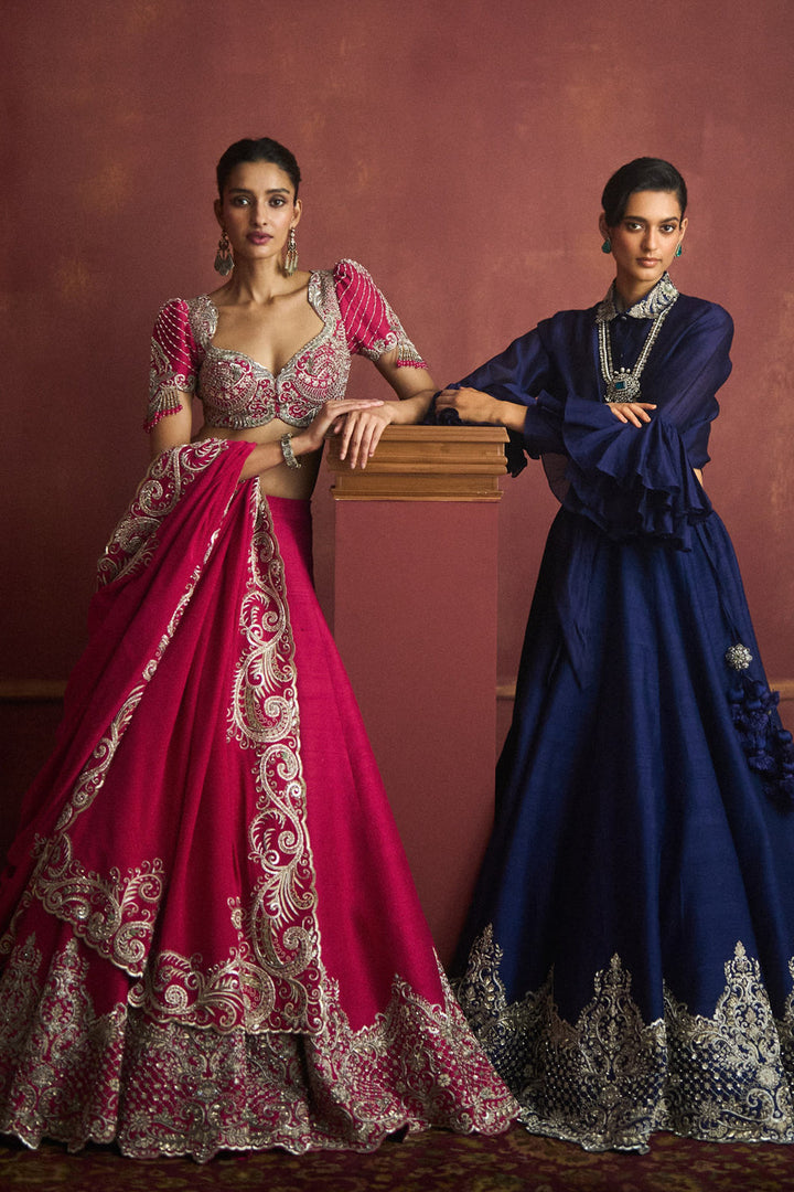 Purple Lehenga Set