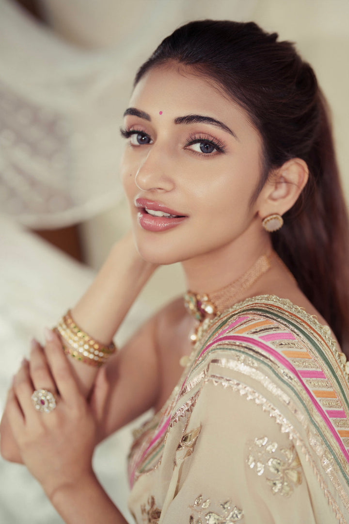 Sreeleela in Zehn Saree Set
