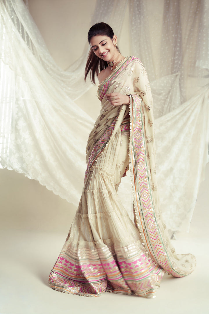 Sreeleela in Zehn Saree Set