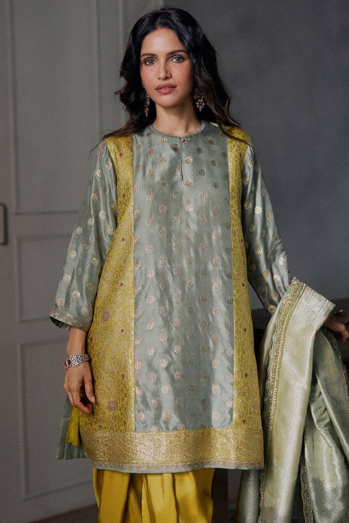 Golden Yellow Kurta Set