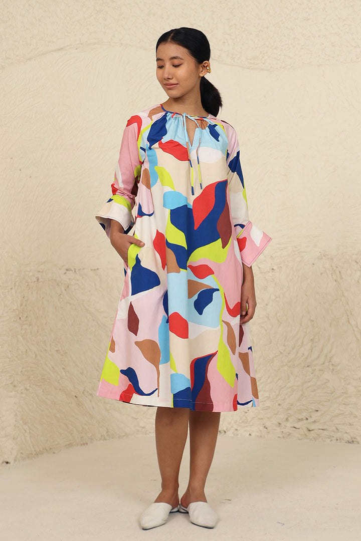Eden Multi Print Dress