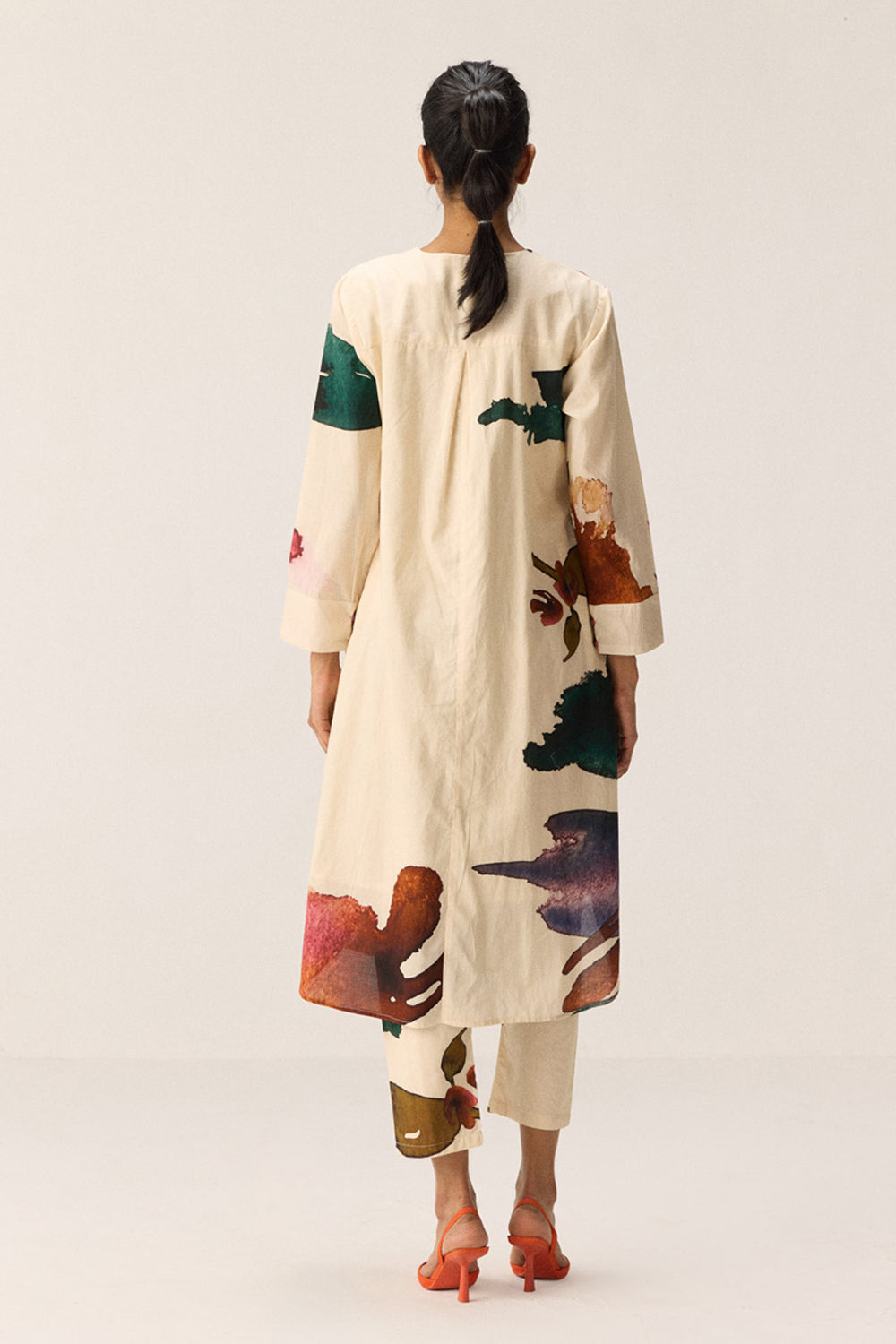 Flora Splash Kurta Set