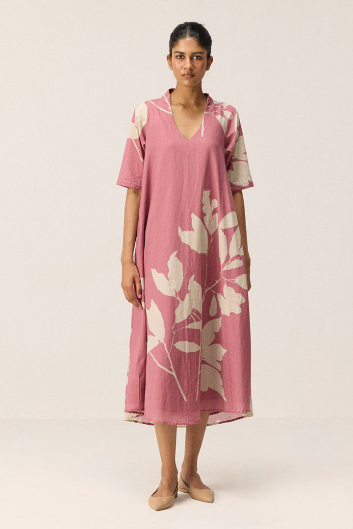 Coral Meadow Dress