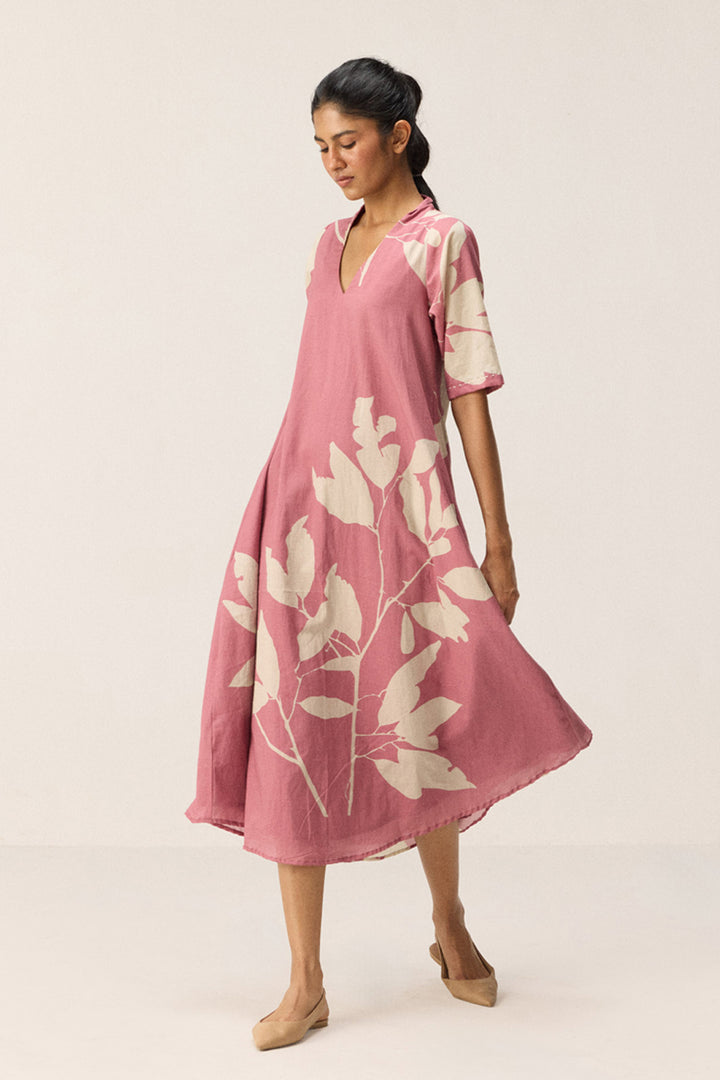 Coral Meadow Dress