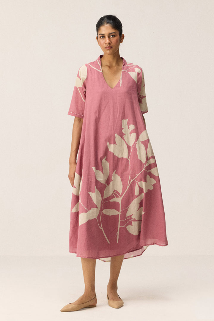 Coral Meadow Dress