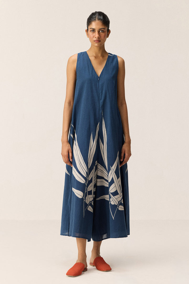 Blue Fern Jumpsuit