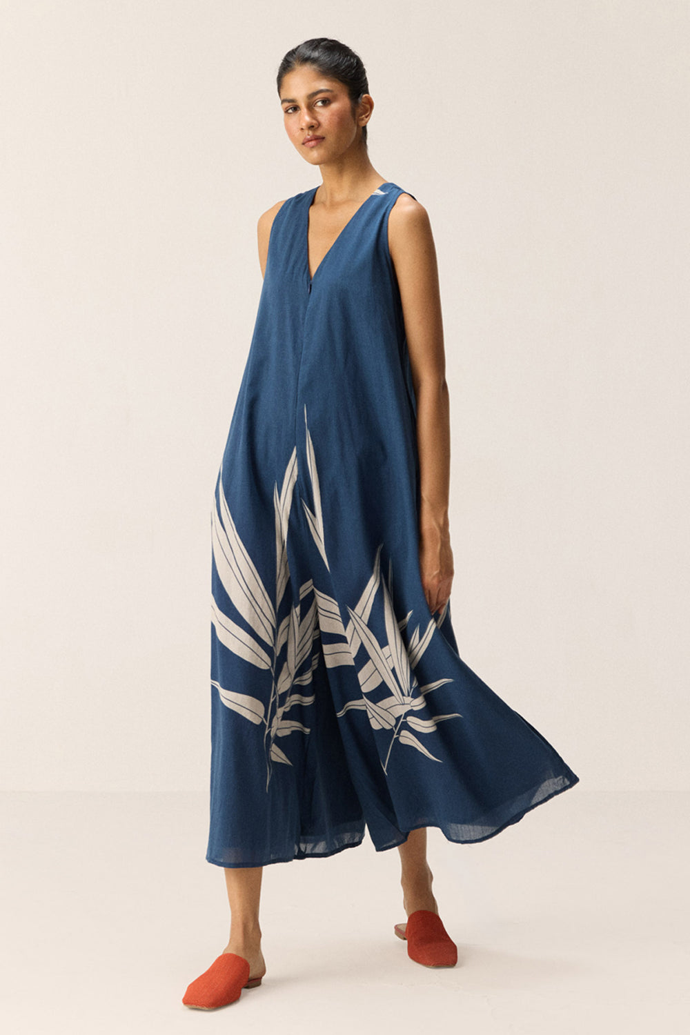 Blue Fern Jumpsuit