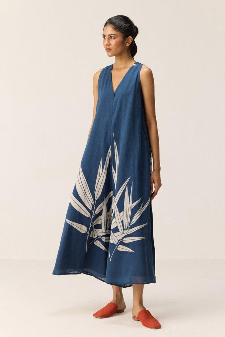 Blue Fern Jumpsuit