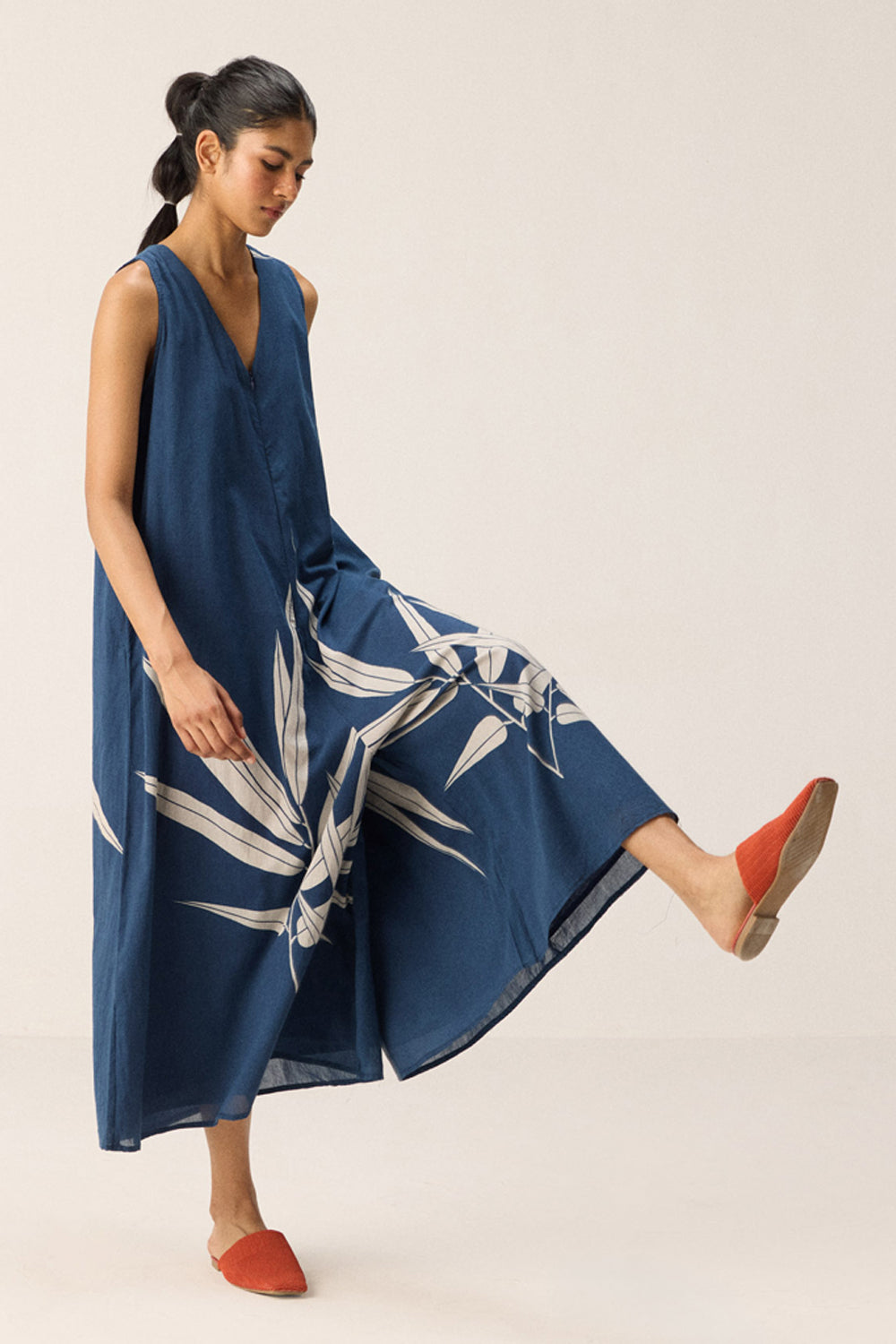 Blue Fern Jumpsuit