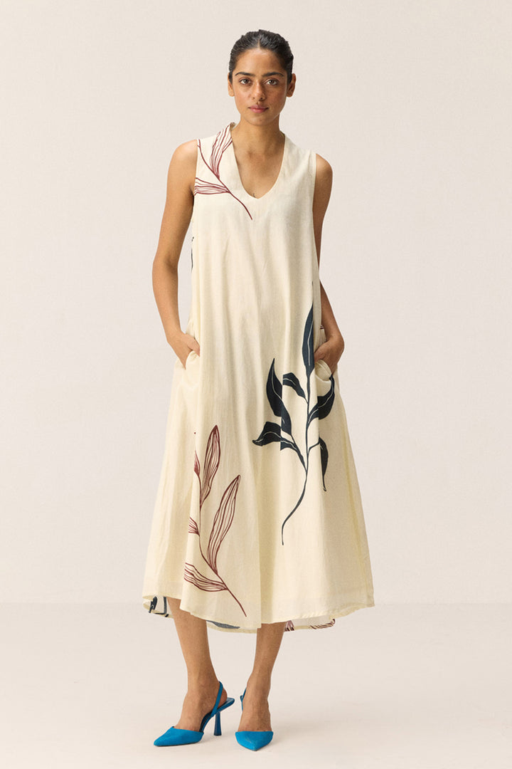 White Magnolia Dress