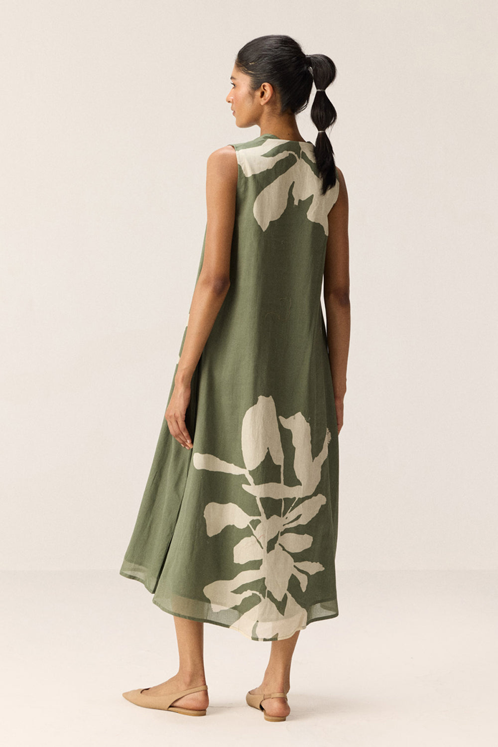 Faded Herb Dress