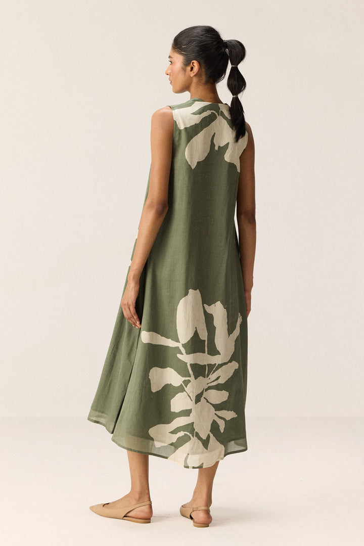 Faded Herb Dress