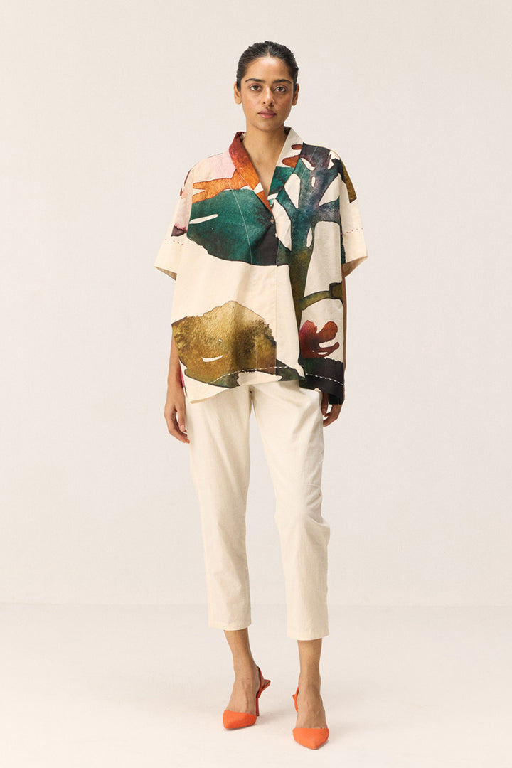 Floral Wash Top