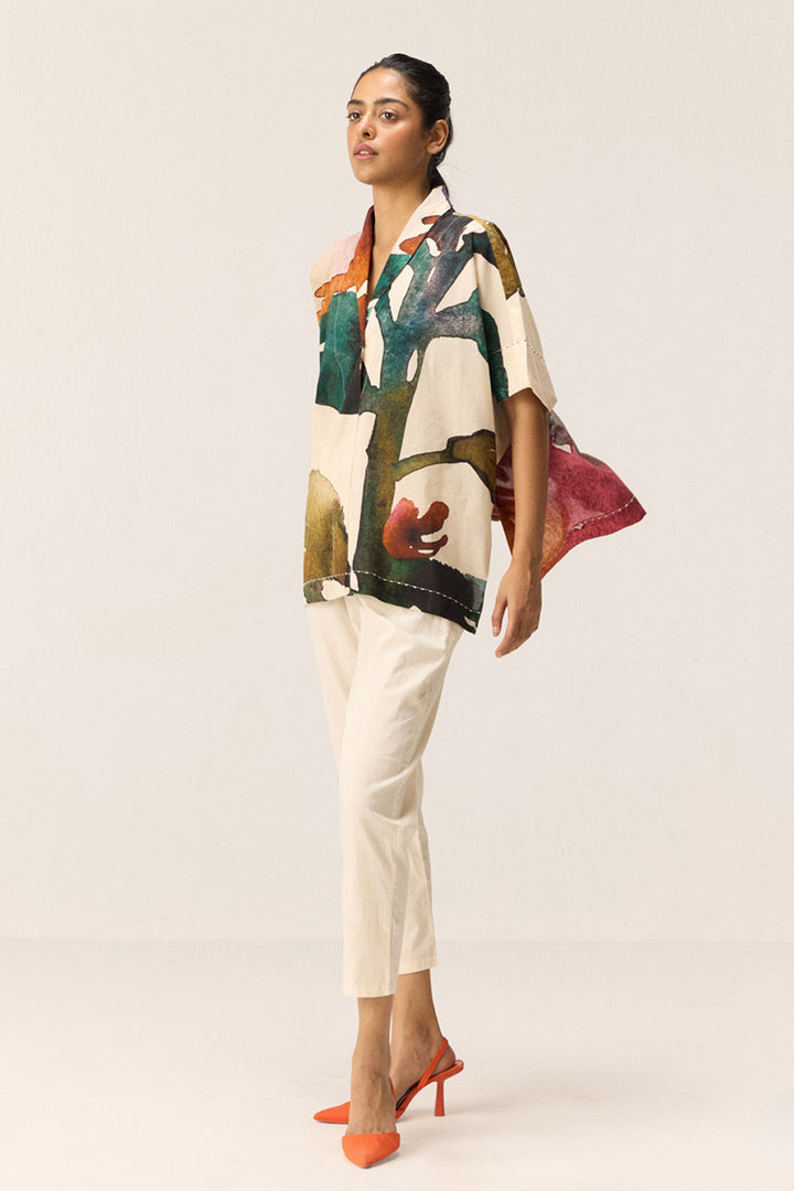 Floral Wash Top