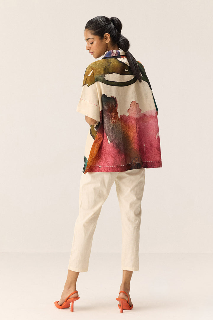 Floral Wash Top