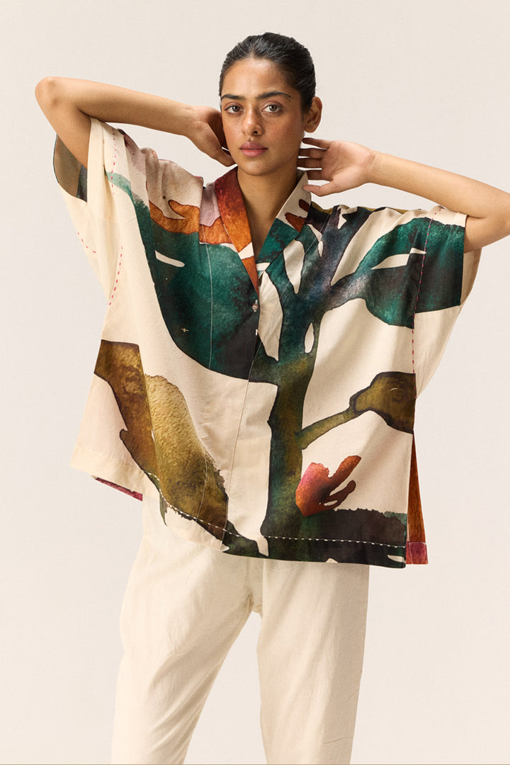 Floral Wash Top