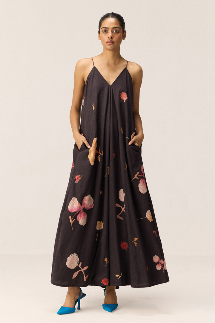 Black Tropicana Dress