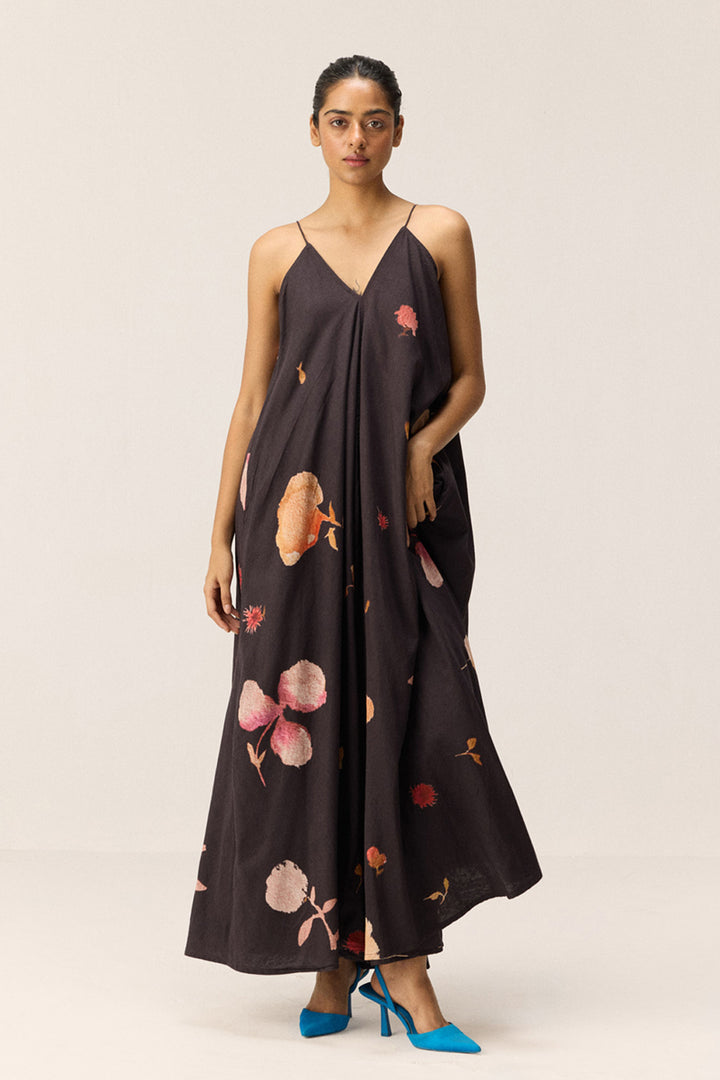 Black Tropicana Dress