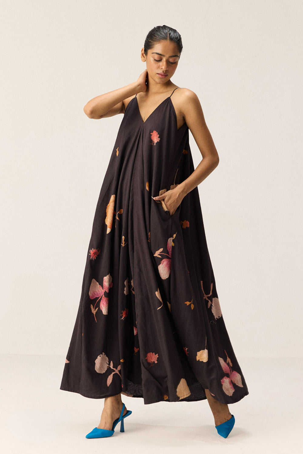 Black Tropicana Dress