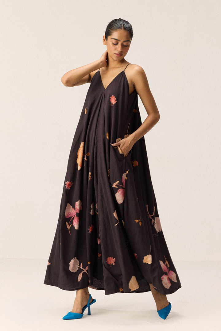 Black Tropicana Dress