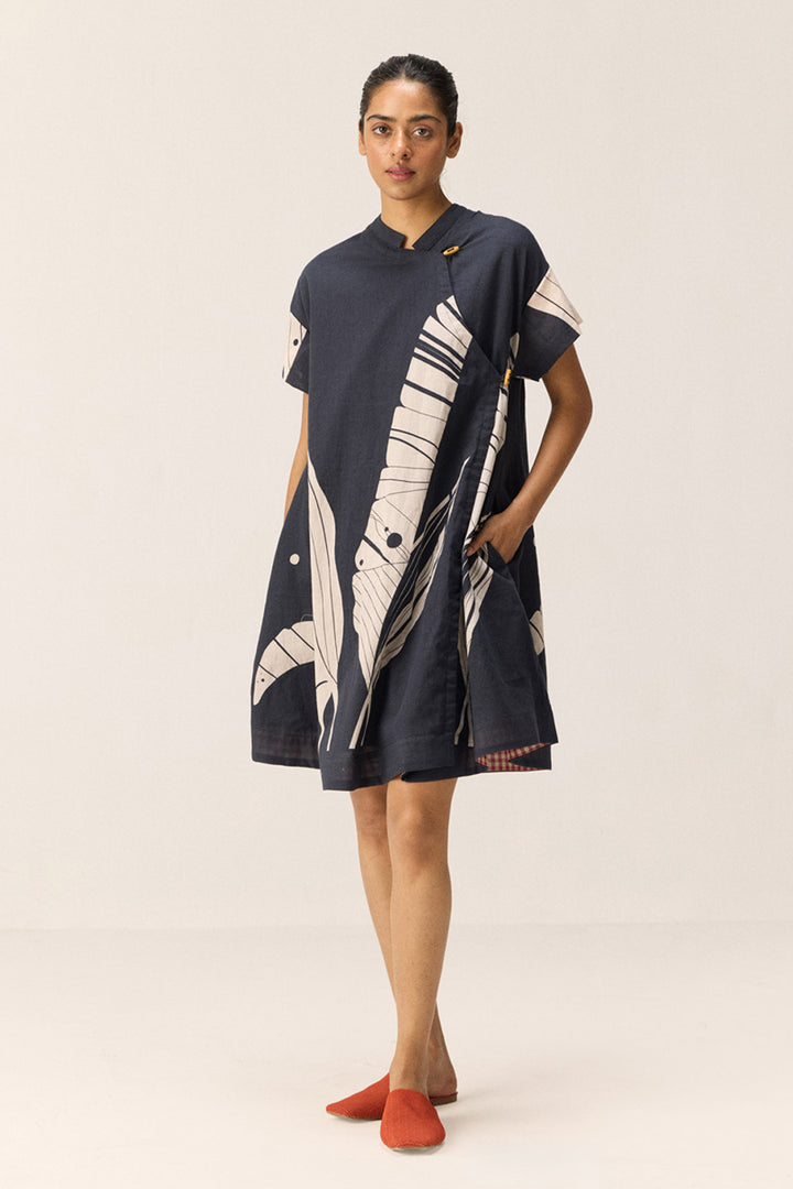 Phantom Leaves Dress