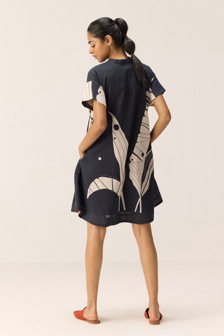 Phantom Leaves Dress