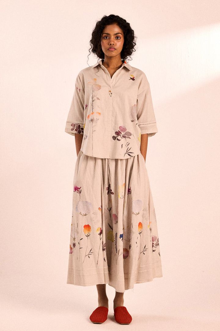 Oat Bloom Skirt