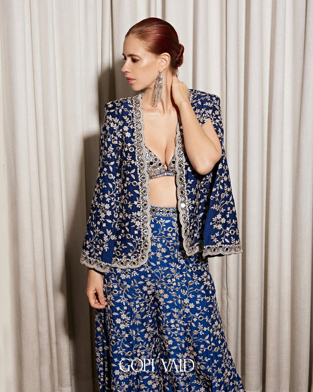 Kalki Koechlin in Dhyeya Pant Set