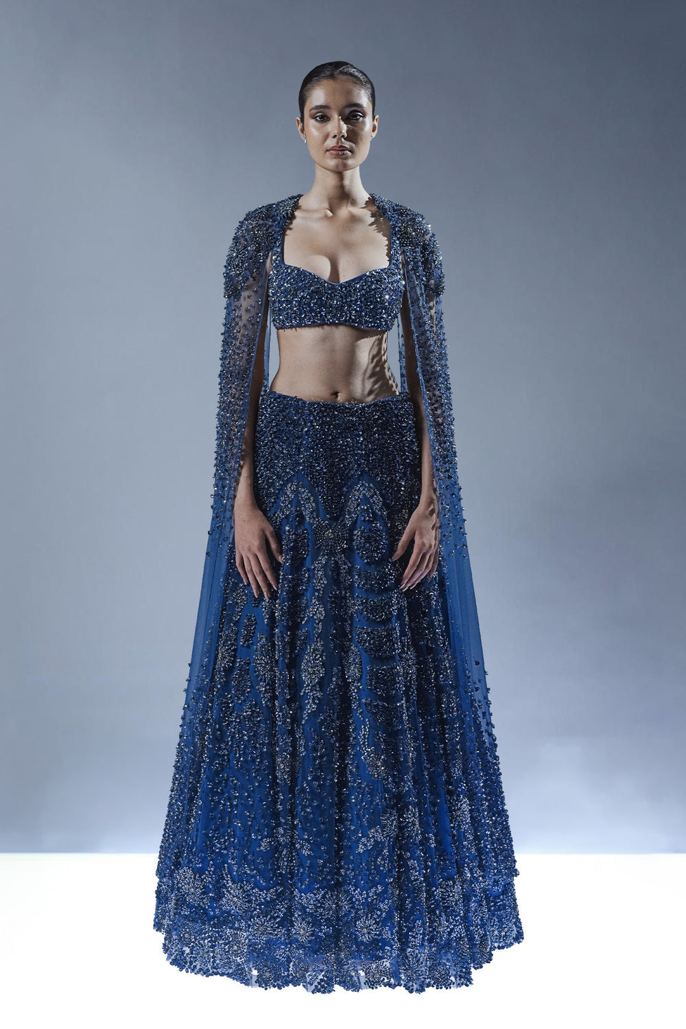 Abyssal Bloom Lehenga Set