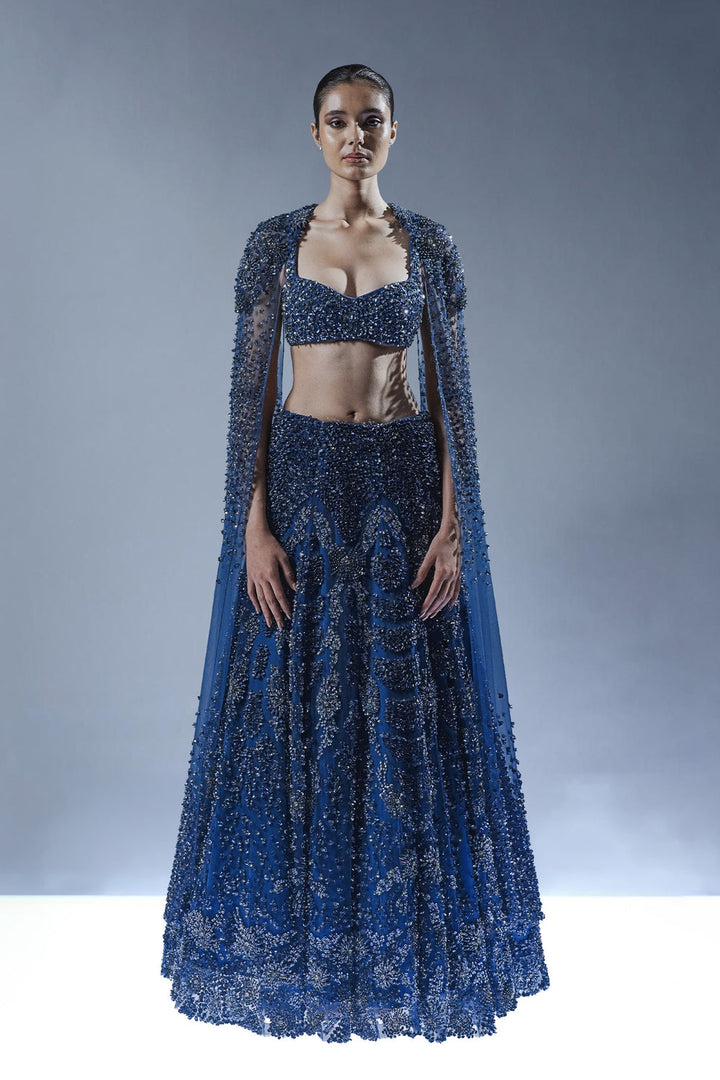 Abyssal Bloom Lehenga Set