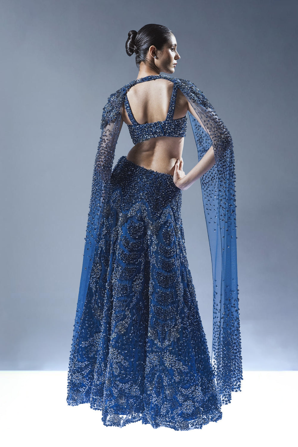 Abyssal Bloom Lehenga Set